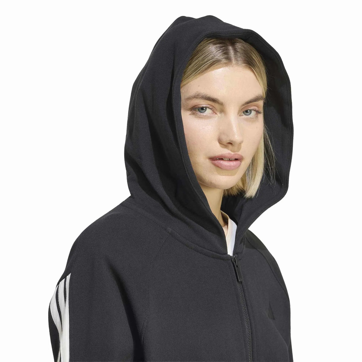 Adidas Kit 3-Stripes Full Zip Hoodie
