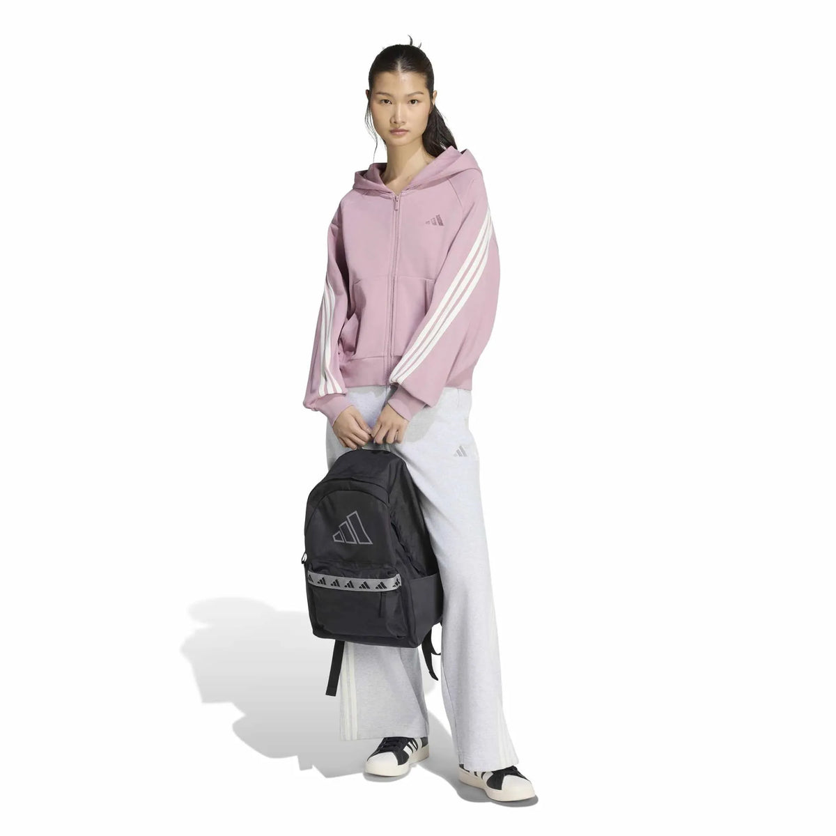 Adidas Kit 3-Stripes Full Zip Hoodie